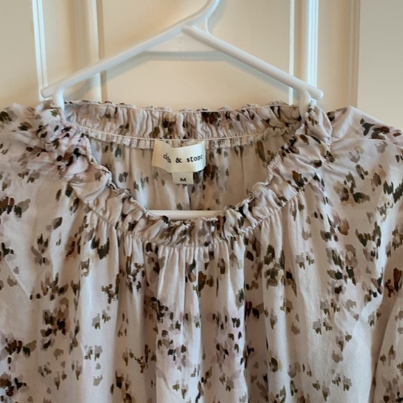 Cloth & Stone Print Shirt Sz M - Picture 3 of 9